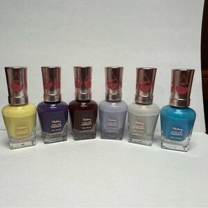 Sally Hansen Color Therapy Nail Polish lot of 6